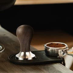 BioloMix Espresso Press Hammer 51mm Solid Wood with whole 304 Stainless Steel Base, suit CM7008