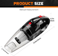 Car Vacuum Cleaner Wireless - Portable Handheld Hoover 8000PA Strong Suction 65W Cordless