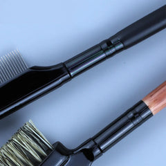 NEW Eyelash Beauty Collapsible Separator Portable Eyelash Brush Comb Mascara Curl Eye Lash Stainless Steel Eyelash Combing Tools