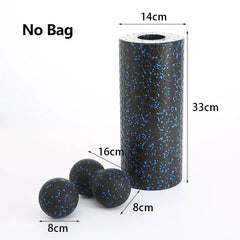 Hollow Yoga Roller Massage Peanut Ball Set EPP Fitness Foam Column For Back Pain Legs Hip Deep Tissue Stretching Muscle Relax