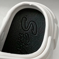 Children's Slippers for Home Black White Versatile Girls Summer EVA Outdoor Beach Slippers Fashion Elegant Kids Princess Shoes