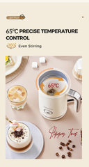Automatic Milk Frother - Electric Foamer Hot Cold Cappuccino Maker Chocolate Mixer Warmer