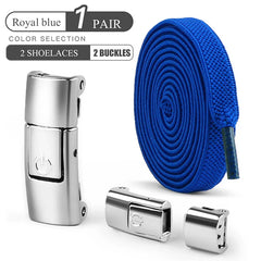 8mm No Tie Shoe Laces Press Lock Shoelaces Without Ties Elastic Laces Sneaker Kids Adult Widened Flat Shoelace for Shoes