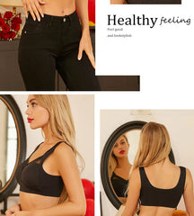 5PCS/Set Women Sexy Bras Full Cup Sports Top Soft Seamless Brassiere Lace Sexy Lingerie V Neck Intimates Underwear Plus Size Bra