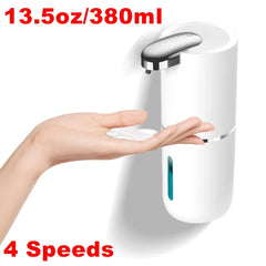 Automatic Soap Dispenser Battery Operated 400ML Hand Sanitizer Dispenser Touchless PX6 Waterproof for Kitchen Bathroom Washroom