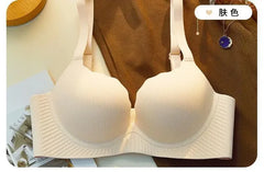 2024 New Push Up Bra for Small Chest Ultra Thick 6CM Padded No Steel Ring Comfortable & Sexy Lift Lingerie for Flat Chest Women