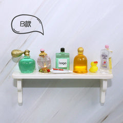 1/12 Dollhouse DIY Emulation Mini Perfume Package Model Miniature Items Dolls House Accessories Makeup Ornaments Toys for Girls
