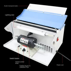 110V/220V Polishing Machine With Dust Collector 800W Polishing Grinding Motor Bench Grinder Polisher Jewelry Polisher Machine
