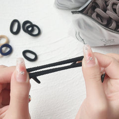 20/50pcs Kids Elastic Hair Bands Girls Sweets Scrunchie Rubber Band for Children Hair Ties Clips Headband Baby Hair Accessories