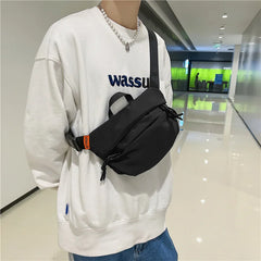 Fashion New Waist Bag Unisex Street Hip-hop Fanny Pack Chest Pack High Quality Nylon Belt Bag Female Designer Shoulder Bags