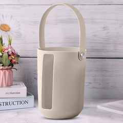 Portable Water Bottle Protective Sleeve Silicone Water Bottle Holder Bag Bottle Carrier Sleeve with Handle for Stanley 40oz Cup