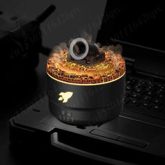 Artillery Fire Essential Oil Diffuser Aromatherapy Volcanic Crack Light Cannons Blast Humidifier Air Humidifier Aroma Humidifier