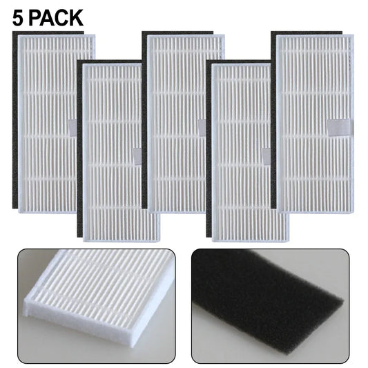5pcs Vacuum Cleaner Filters For Ultenic For T10 PRO Robot Vacuum Cleaner Filter Home Appliance Accessories