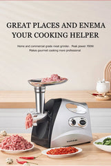 SUNATUR Premium Electric Food Chopper & Meat Grinder - Kitchen Appliances Mincer Processor Crusher for All Your Cooking Needs