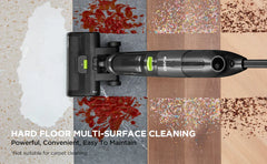 EUREKA NEW400 Cordless Wet Dry Cordless Vacuum Cleaner, Lightweight, Smart Cordless Vacuum Cleaner and Mop, Self-Cleaning