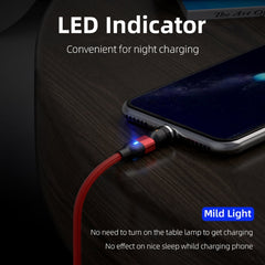 1m 3A Output USB to Micro USB 540 Degree Rotating Magnetic Data Sync Charging Cable