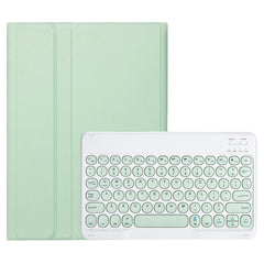 For iPad 11 2025 / 10th Gen 10.9 2022 YA10B Lambskin Texture Bluetooth Keyboard Leather Tablet Case with Pen Slot, YA10B