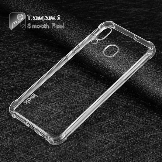 IMAK All-inclusive Shockproof Airbag TPU Case for Galaxy A20 / Galaxy A30, with Screen Protector