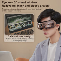 Smart Hot Compress Air Pressure Vibration Eye Massager Visual Massage Eye Care Device