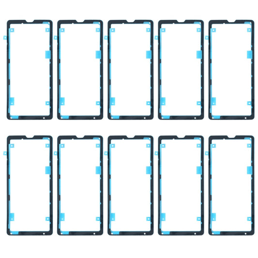 10 PCS Original Back Housing Cover Adhesive for Sony Xperia XZ3, For Sony Xperia XZ3
