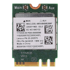 RTL8723BE 300Mbps 802.11n M2 NGFF Wireless Card Mini PCI E WiFi Adapter + Bluetooth 4.0 for Lenovo E450 E550 E555 Y50 04x6025, RTL8723BE