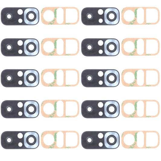 10 PCS Back Camera Lens for Xiaomi Redmi Note 10S M2101K7BG M2101K7BI M2101K7BNY