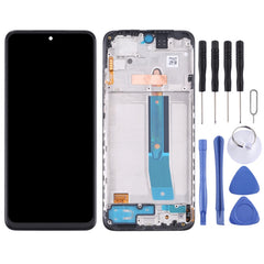 Original AMOLED LCD Screen and Digitizer Full Assembly with Frame for Xiaomi Redmi Note 11 4G 2201117TG