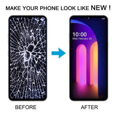 For LG V60 ThinQ US Version Original LCD Screen Digitizer Full Assembly with Frame