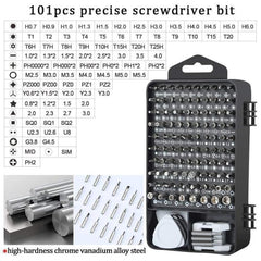 122 in 1 Precision Magnetic Screwdriver Kit