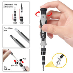 138 in 1 DIY Mobile Phone Disassembly Tool Clock Repair Multi-function Tool Screwdriver Set