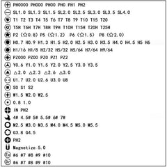 138 in 1 DIY Mobile Phone Disassembly Tool Clock Repair Multi-function Tool Screwdriver Set