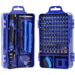 115 in 1 Screwdriver Repair Tools Kit, Plastic Handle