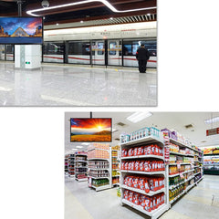 32-70 inch Universal Height & Angle Adjustable LCD TV Wall-mounted Ceiling Dual-use Bracket, Retractable Length: 1m, 1m