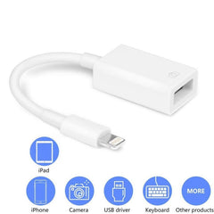 FA-STAR ZS-KL21826 8 Pin to USB 3.0 OTG Adapter, Supports IOS 13 and Above