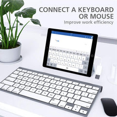 FA-STAR ZS-KL21826 8 Pin to USB 3.0 OTG Adapter, Supports IOS 13 and Above