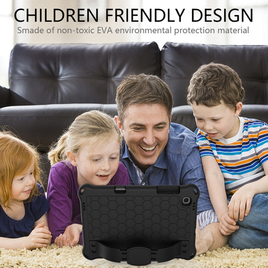 Honeycomb Design EVA + PC Material Four Corner Anti Falling Flat Protective Shell With Strap