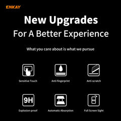 10 PCS ENKAY Hat-Prince Full Glue 0.26mm 9H 2.5D Tempered Glass Full Coverage Film, For Galaxy A01 10 PCS, For Galaxy A11 / M11 10 PCS, For Galaxy A21s 10pcs, For Galaxy A31 10 PCS, For Galaxy A41 10 PCS