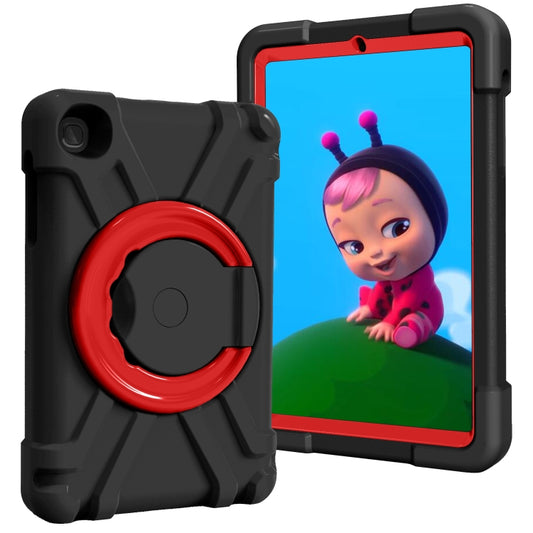 PC + Silicone Shockproof Combination Case with 360 Degree Rotating Holder & Handle, For Galaxy Tab A 8.4 (2020) T307, For Amazon Kindle Fire HD8 (2020)