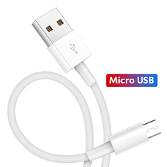 SDC-30W 2 in 1 USB to Micro USB Data Cable + 30W QC 3.0 USB + 2.4A Dual USB 2.0 Ports Mobile Phone Tablet PC Universal Quick Charger Travel Charger Set, EU Plug, with Micro USB Cable, EU Plug