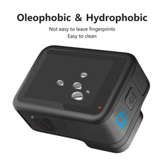 ENKAY Hat-Prince 3 in 1 Front + Back 0.2mm Tempered Glass Screen Protector Camera Film For GoPro HERO 10 Black