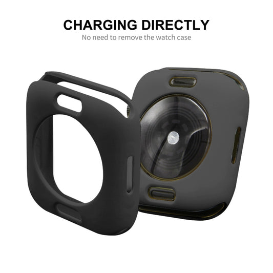 ENKAY Hat-Prince Protective TPU Watch Case + Full Coverage PET Screen Protector Film for Apple Watch Series 7 45mm