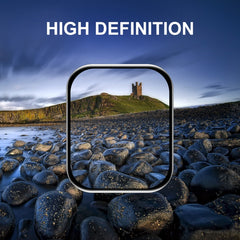 ENKAY Hat-Prince 3D Curved Edge Full Coverage Full Tempered Glass HD Screen Protector Film For Apple Watch Series 9 / 8 / 7 45mm