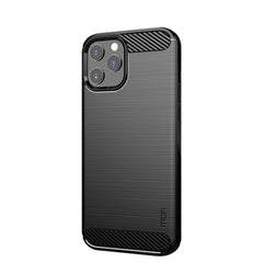 MOF Gentleness Series Brushed Texture Carbon Fiber Soft TPU Case, For iPhone 12 mini, For iPhone 12 / 12 Pro, For iPhone 12 Pro Max, For iPhone?12 / 12 Pro