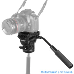 YUNTENG YT-950 Heavy Duty Tripod Action Fluid Drag Head with Quick Mount Plate, YT-950