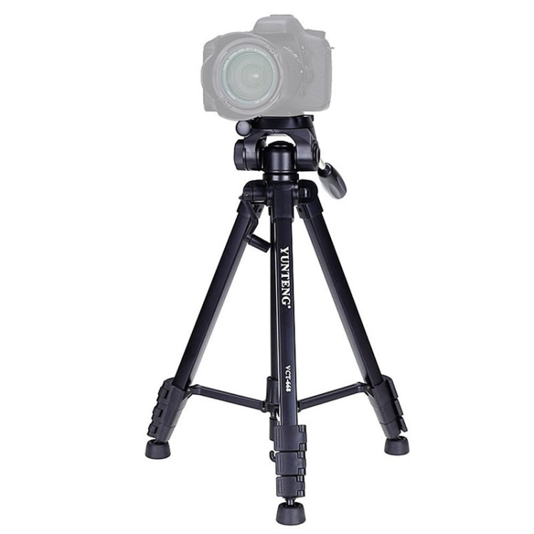 YUNTENG VCT-668 Aluminum Alloy Tripod Mount for 3 dimensional Damping Head, VCT-668