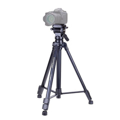 YUNTENG VCT-880 Aluminum Alloy Tripod Mount with Three-Dimensional Tripod Head, VCT-880