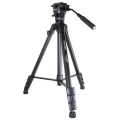 YUNTENG VCT-999 2m Aluminum Tripod Mount with Fluid Drag Damping Head, VCT-999