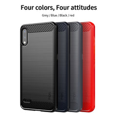 MOFI Gentleness Brushed Carbon Fiber Soft TPU Case, For LG K22 / K22 Plus, For LG K42, For LG K52 / K62 / K62+ / Q52 / Q62, For LG K92, For Google Pixel 6A, For Motorola Moto G51  5G
