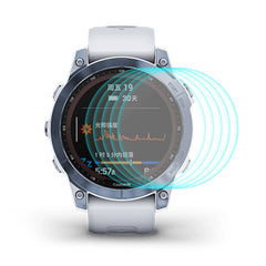 For Garmin Fenix 7X ENKAY 0.2mm 9H Tempered Glass Screen Protector Watch Film, 1 PC, 2 PCS, 5 PCS, 10 PCS