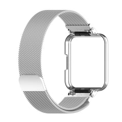 2 in 1 Milano Metal Strap with Watch Frame, For Xiaomi Redmi Watch 2 Lite, For Xiaomi Redmi Watch 2